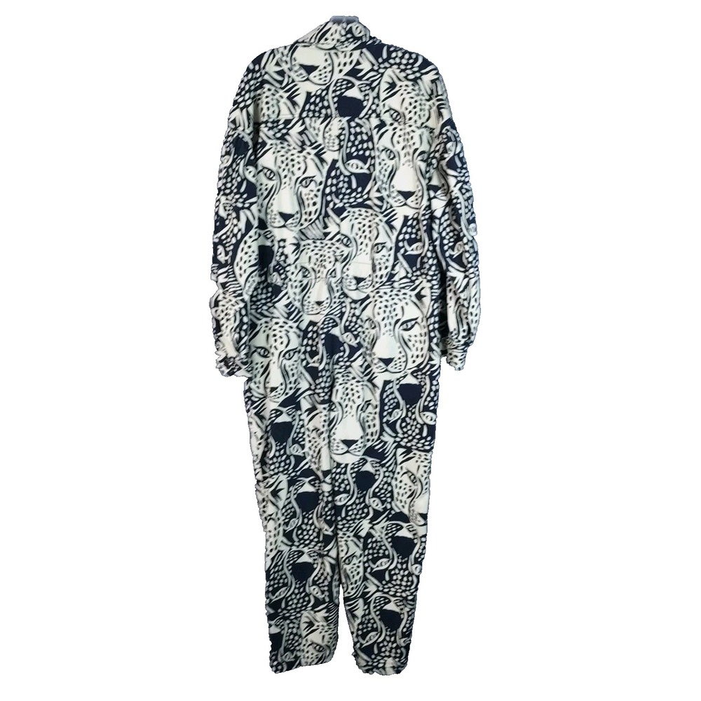 FARM Rio Black and White Patterned Jumpsuit - Picture 4 of 16